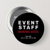 Acceso al entorno posterior del personal del event