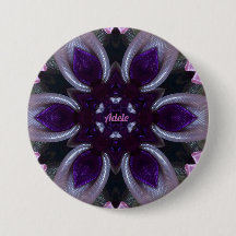 ADELE ~ Púrpura blanco Pink Green BLING