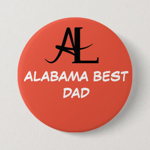 CHAPA REDONDA DE 7 CM ALABAMA BEST DAD