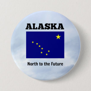 Chapa Redonda De 7 Cm Alaska, norte al futuro