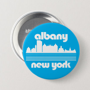 Chapa Redonda De 7 Cm Albany New York