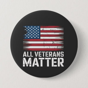 Chapa Redonda De 7 Cm All Veteran Matter American 4 De Julio Patriótico