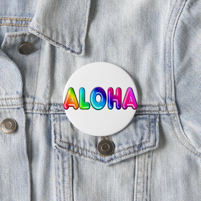 Chapa Redonda De 7 Cm Aloha (In situ)