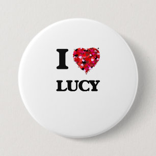Chapa Redonda De 7 Cm Amo a Lucy