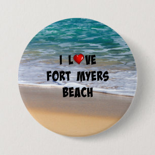 Chapa Redonda De 7 Cm Amo Fort Myers Beach
