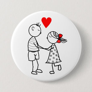 CHAPA REDONDA DE 7 CM AMOR