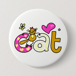 Chapa Redonda De 7 Cm Amor CAT