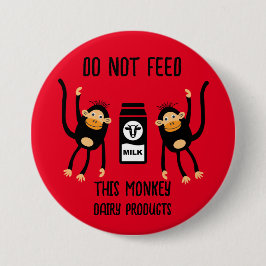 Chapa Redonda De 7 Cm Anafilaxia Niños Advertencias alérgicas