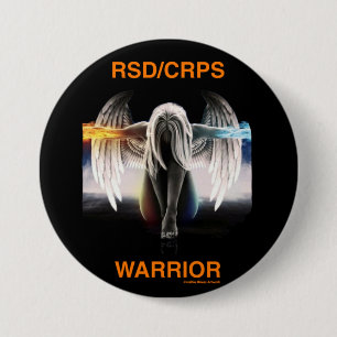 Chapa Redonda De 7 Cm Ángel... RSD/CRPS