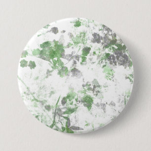Chapa Redonda De 7 Cm Arte moderno de patrón floral y mezcla de textura 
