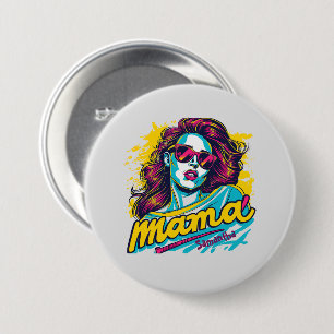 Chapa Redonda De 7 Cm Arte Retro Mama Pop Personalizado (12)