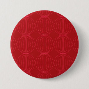 Chapa Redonda De 7 Cm Arte rojo, rosa, fresco, único, moderno y decorati