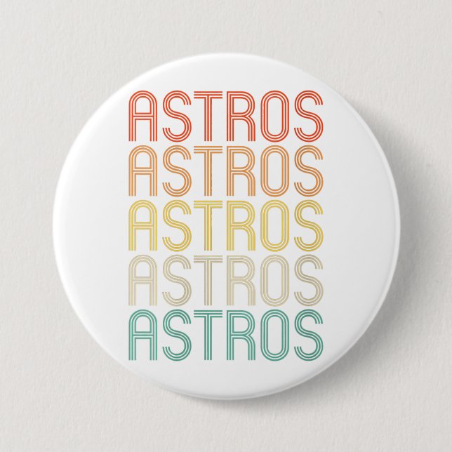Chapa Redonda De 7 Cm Astros de Mujeres  (Anverso)