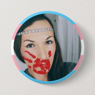 Chapa Redonda De 7 Cm Aubrey Dameron Pin