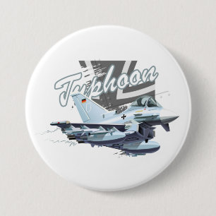 Chapa Redonda De 7 Cm avión de combate personalizado
