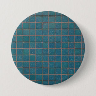 Chapa Redonda De 7 Cm azulejos azules