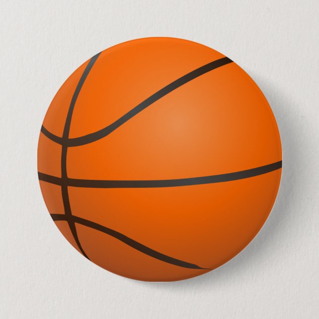 Chapa Redonda De 7 Cm Baloncesto (Anverso)