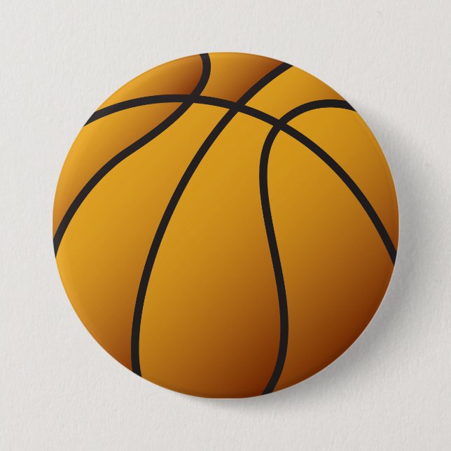 Chapa Redonda De 7 Cm Baloncesto (Anverso)
