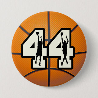 Chapa Redonda De 7 Cm Baloncesto del número 44