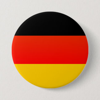 Chapa Redonda De 7 Cm Bandera alemana o Deutsche Flagge