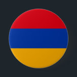 Chapa Redonda De 7 Cm Bandera de Armenia<br><div class="desc">Bandera de Armenia</div>
