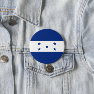 Chapa Redonda De 7 Cm Bandera de Honduras
