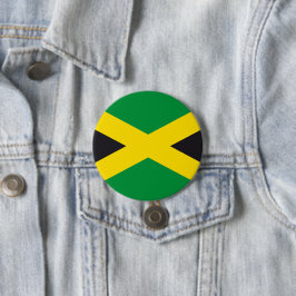 Chapa Redonda De 7 Cm Bandera de Jamaica
