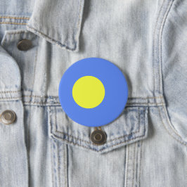 Chapa Redonda De 7 Cm Bandera de Palau