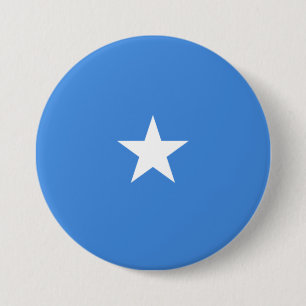 Chapa Redonda De 7 Cm Bandera de Somalia