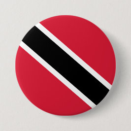 Chapa Redonda De 7 Cm Bandera de Trinidad y Tobago