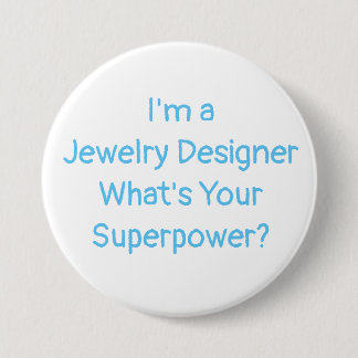 Chapa Redonda De 7 Cm Bandera redonda, grande, 7,6 cm (3") Diseñador de