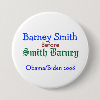 Chapa Redonda De 7 Cm Barney Smith antes de Smith Barney