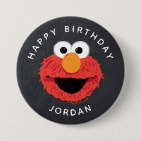 Barrio Sésamo | Elmo Birthday Chalkboard