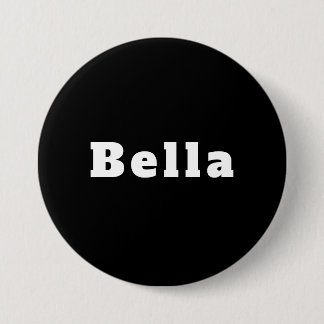 Chapa Redonda De 7 Cm Bella Button – Hochwertiger Ansteckbutton