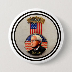 Chapa Redonda De 7 Cm Bernie 2016