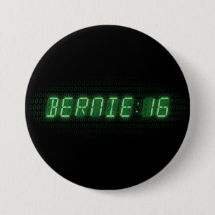 Chapa Redonda De 7 Cm Bernie Sanders 2016