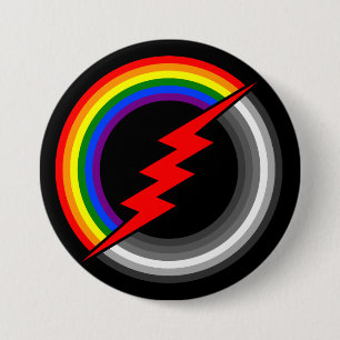 Chapa Redonda De 7 Cm Bisexual