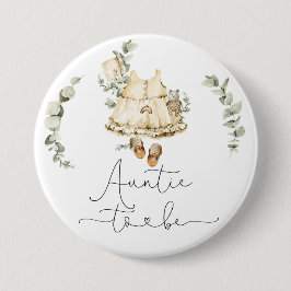 Chapa Redonda De 7 Cm Boho vivero eucalipto ducha chica tía