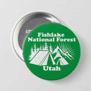 Chapa Redonda De 7 Cm Bosque nacional de Fishlake Utah