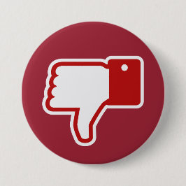 Chapa Redonda De 7 Cm ¡Botón de la aversión!