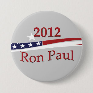 Chapa Redonda De 7 Cm Botón/Pin de Ron Paul