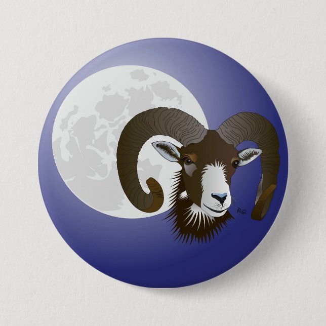 Chapa Redonda De 7 Cm Botones del elemento gráfico (Anverso)