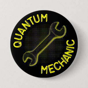 Chapa Redonda De 7 Cm Botones del mecánico de Quantum