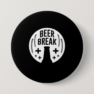 Chapa Redonda De 7 Cm Brecha de cerveza