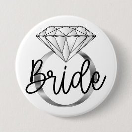 Chapa Redonda De 7 Cm Bride Diamond Engagement Ring Silver