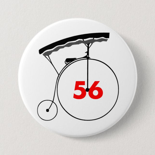 Chapa Redonda De 7 Cm Brolly Wielding 56 (Anverso)