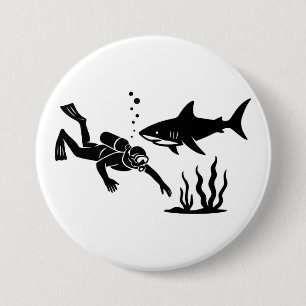 Chapa Redonda De 7 Cm Buceo