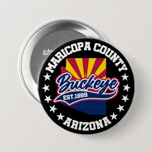 Chapa Redonda De 7 Cm Buckeye, Arizona