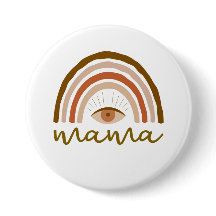 Burnt Orange Boho Rainbow eye 