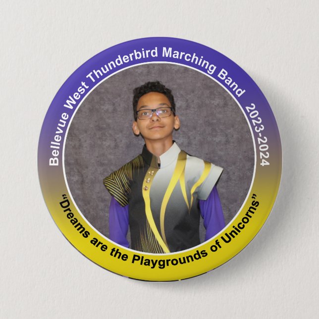 CHAPA REDONDA DE 7 CM BWMB 2023 (Anverso)